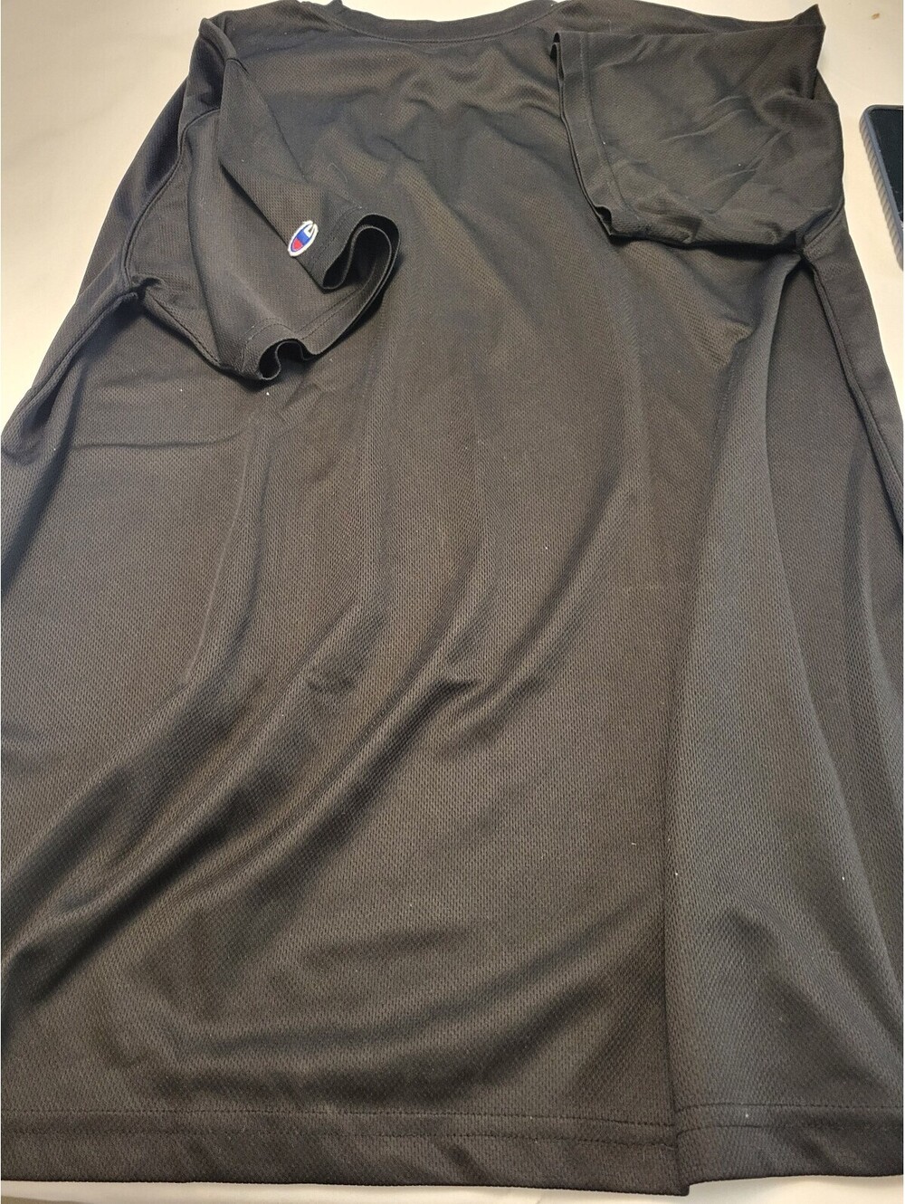 Champion Authentic Athleticwear Black grey Polyester T-Shirt 1XL - Picture 4 of 5